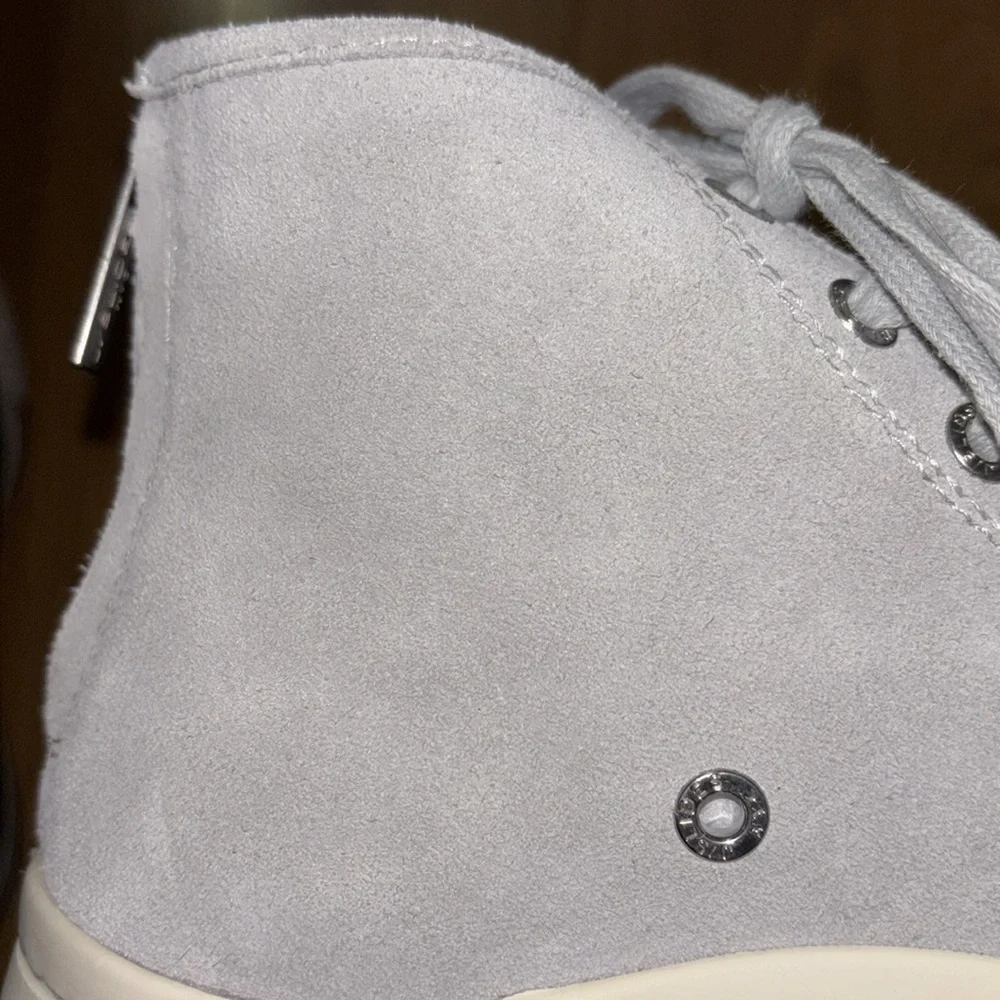 J Slide, Grey High Top Platform Sneaker, Size 10, NWOT